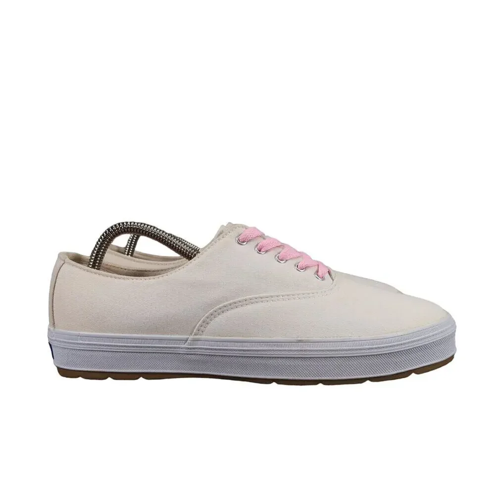 Keds Shoes Womens 9 Sneakers Casual Canvas Trainers Classic White Active Comfort